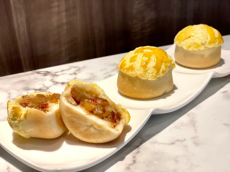 菠蘿焗叉燒包 280元。曾仲葳攝