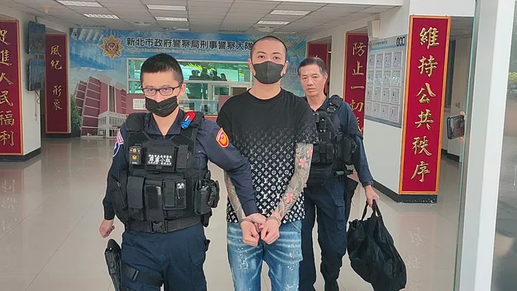 警方將林京屢移送法辦。黃子騰攝