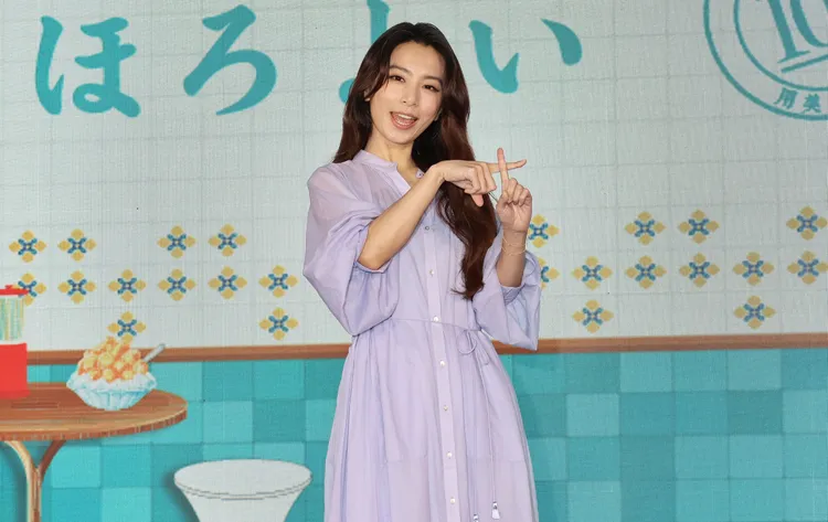 田馥甄化身最美代言人。莊宗達攝