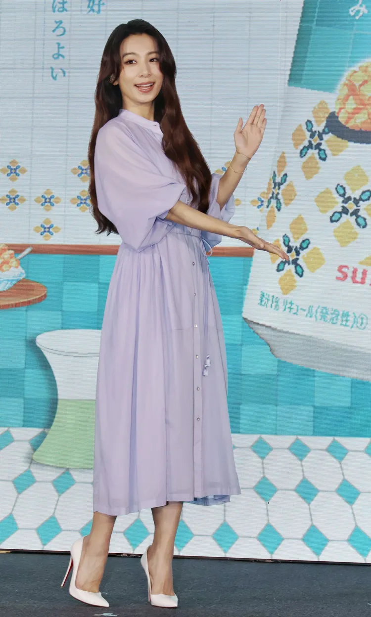 田馥甄亮麗出席代言活動。莊宗達攝