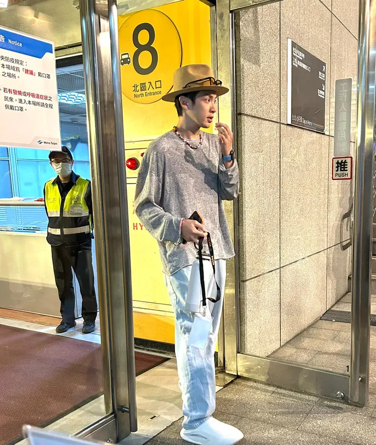 柯震東到場聆聽玖壹壹演唱會。讀者提供