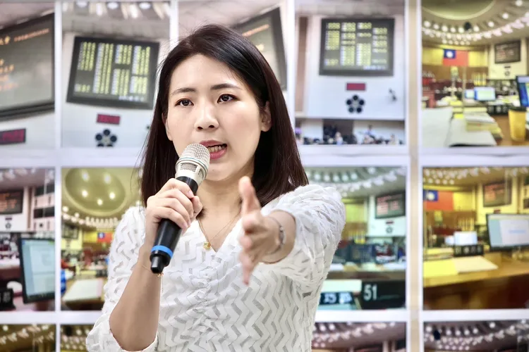 徐巧芯說，意外的是「黨員投票只贏1票」。林林攝