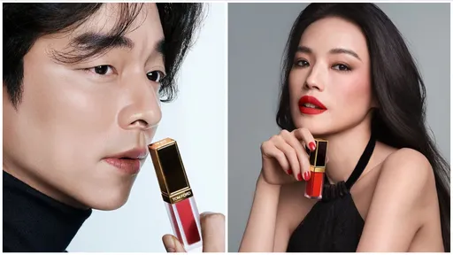 TOM FORD诱男神孔刘上妆 舒淇媚抹新唇彩被赞「是女王」