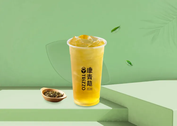 「碧玉茉莉綠茶」淡雅甘醇，茶韻雋永悠長。業者提供