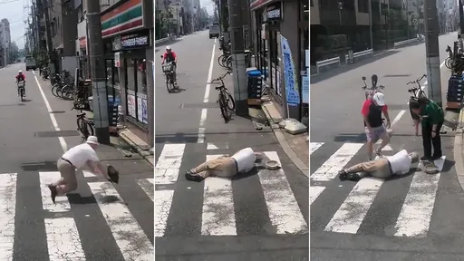 遊日目睹老人摔倒驚呼「不能扶」　孩子真心話！揭中國醜陋狀況