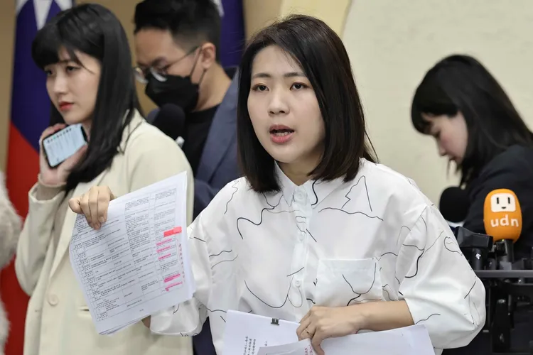 國民黨北市議員徐巧芯。資料照，施昂強攝