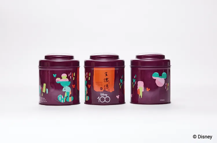 王德傳茶莊米奇探索系列島嶼茶香的傳說-迪士尼百年慶典限定茶品-日月潭紅玉紅茶。業者提供