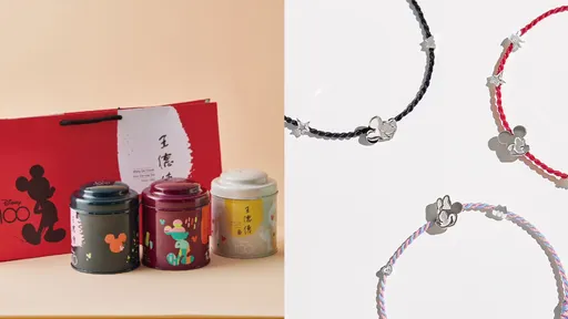 迪士尼粉必收!vacanza联名手链开卖 王德传传说茶品藏米奇罐身