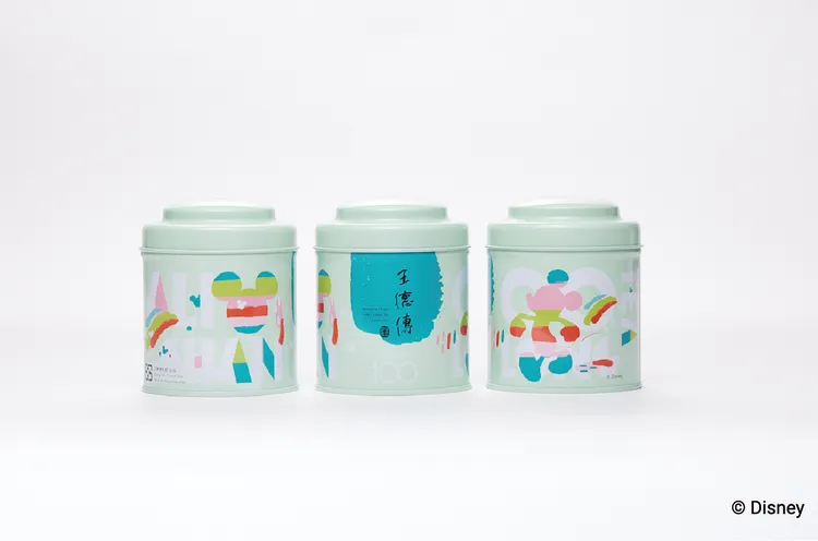 王德傳茶莊米奇探索系列島嶼茶香的傳說-迪士尼百年慶典限定茶品-嘉義阿里山烏龍。業者提供