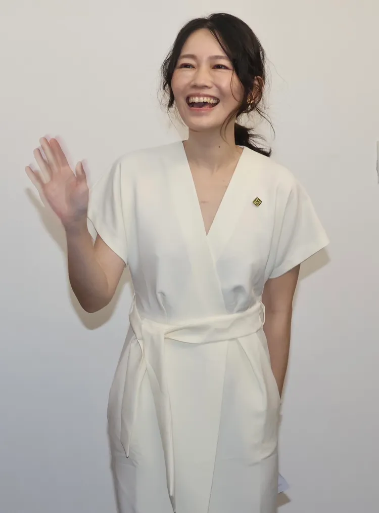 吳欣岱積極佈局2024港湖區立委選舉。彭欣偉攝