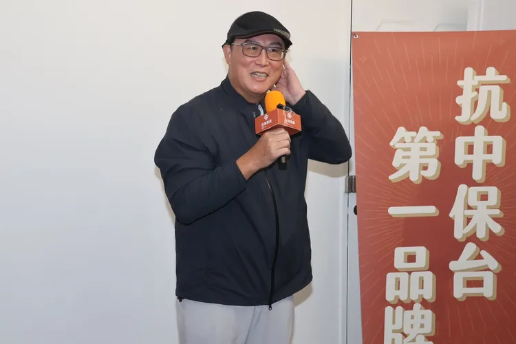 前立委姚文智出席開幕茶會並致詞。彭欣偉攝