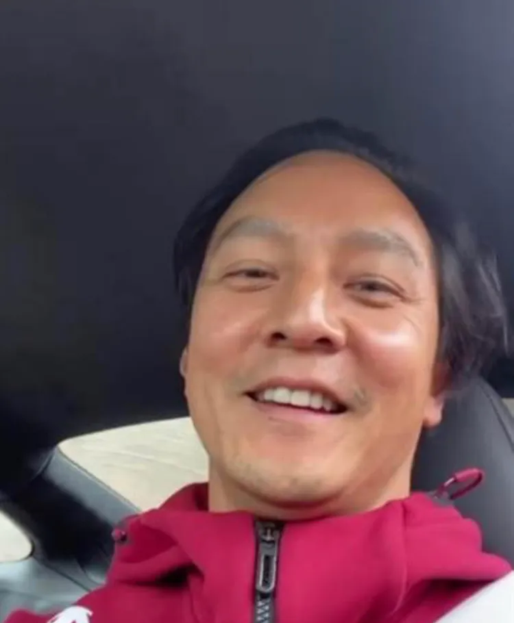 吳彥祖之前Po照片，髪線明顯後退。翻攝吳彥祖IG