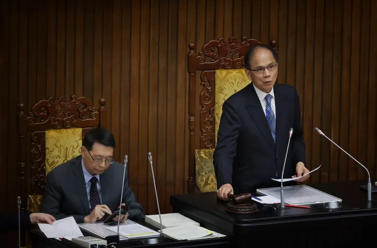 《證券交易稅條例》部分條文修正案今三讀通過。林林攝