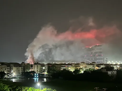 淡水公寓暗夜火　救出8人已4人無生命跡象