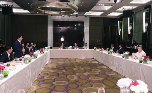 晚宴瓜地馬拉總統賈麥岱　賴副總統盼台瓜友誼長存