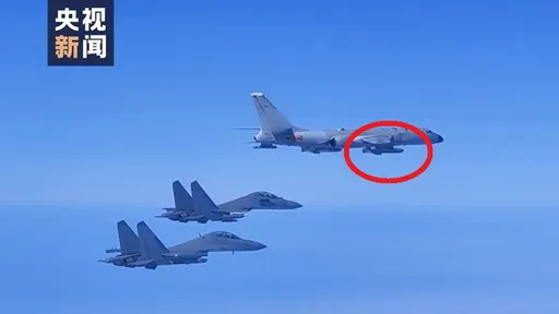 囂張至極！轟-6K掛實彈　模擬對「台島重要目標」打擊