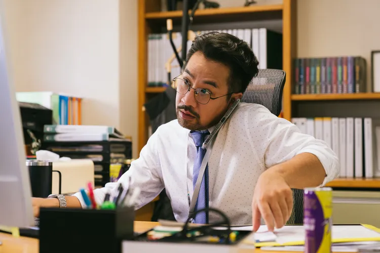 黃健瑋吐金句「靠氣勢贏選戰」。Netflix提供