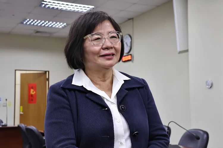 對於徐巧芯遭控假摔，黃呂錦茹緩頰「巧芯不是這種人」。資料照片，施昂強攝
