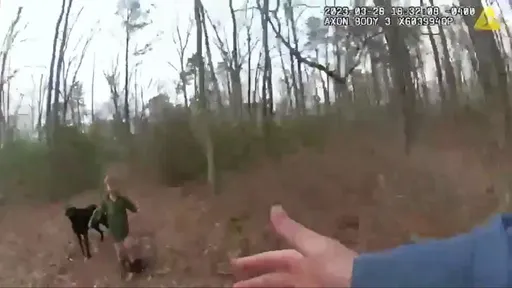 融化片!4歲童走失、忠犬寸步不離 見警大哭「我搞丟鞋子了」