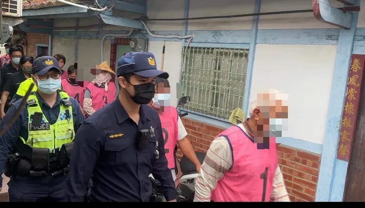 白河警方將嫌犯移送法辦。翻攝畫面