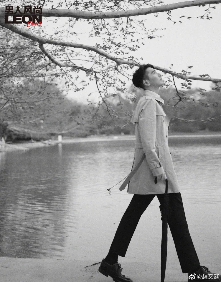 38歲的他被讚狀態如少年。翻攝趙又廷微博