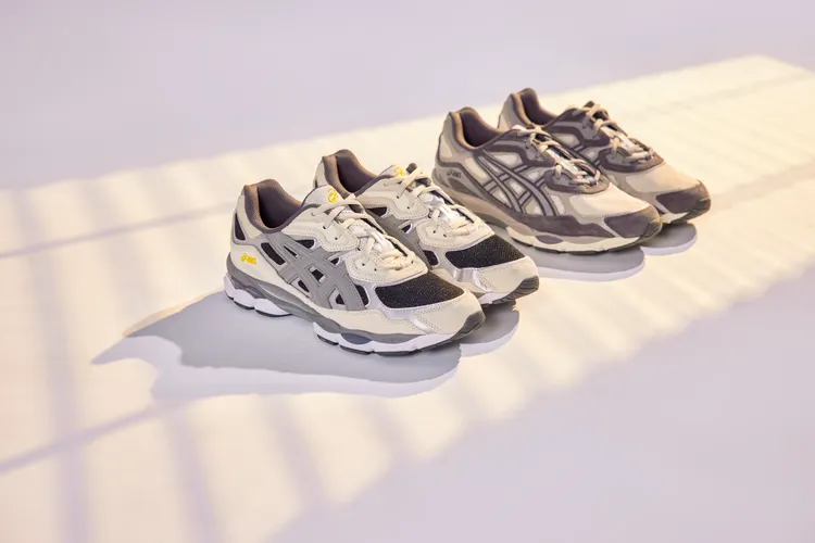 ASICS GEL-NYC鞋款，各4280元。品牌提供