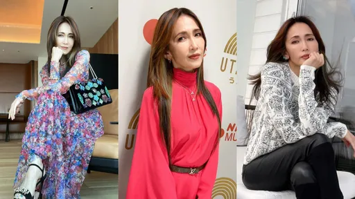 53歲工藤靜香老娘氣場沒在輸 把2個女兒愛牌統統放身上