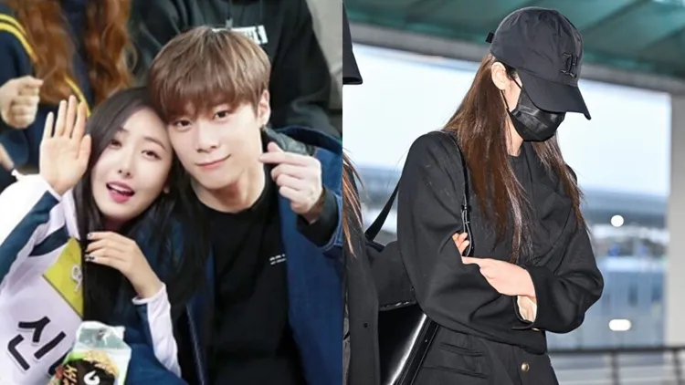 信飛從8歲就認識文彬，友情長存18年，事發時她忍痛出國工作，無法送好友最後一程。翻攝MBC、OSEN