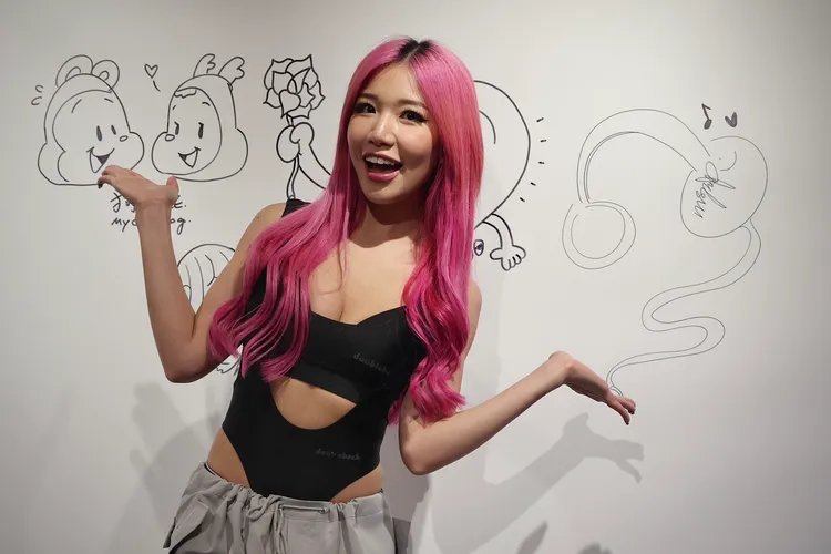 馬來西亞千萬網紅MSPUIYI也到場站台。資料照片