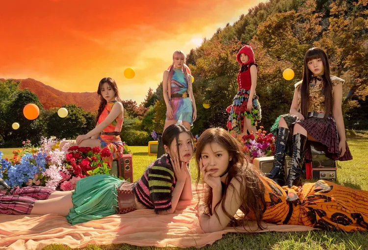 NMIXX的《Young, Dumb, Stupid》副歌取樣《兩隻老虎》，被封為「兒歌女團」。Live Nation Taiwan提供