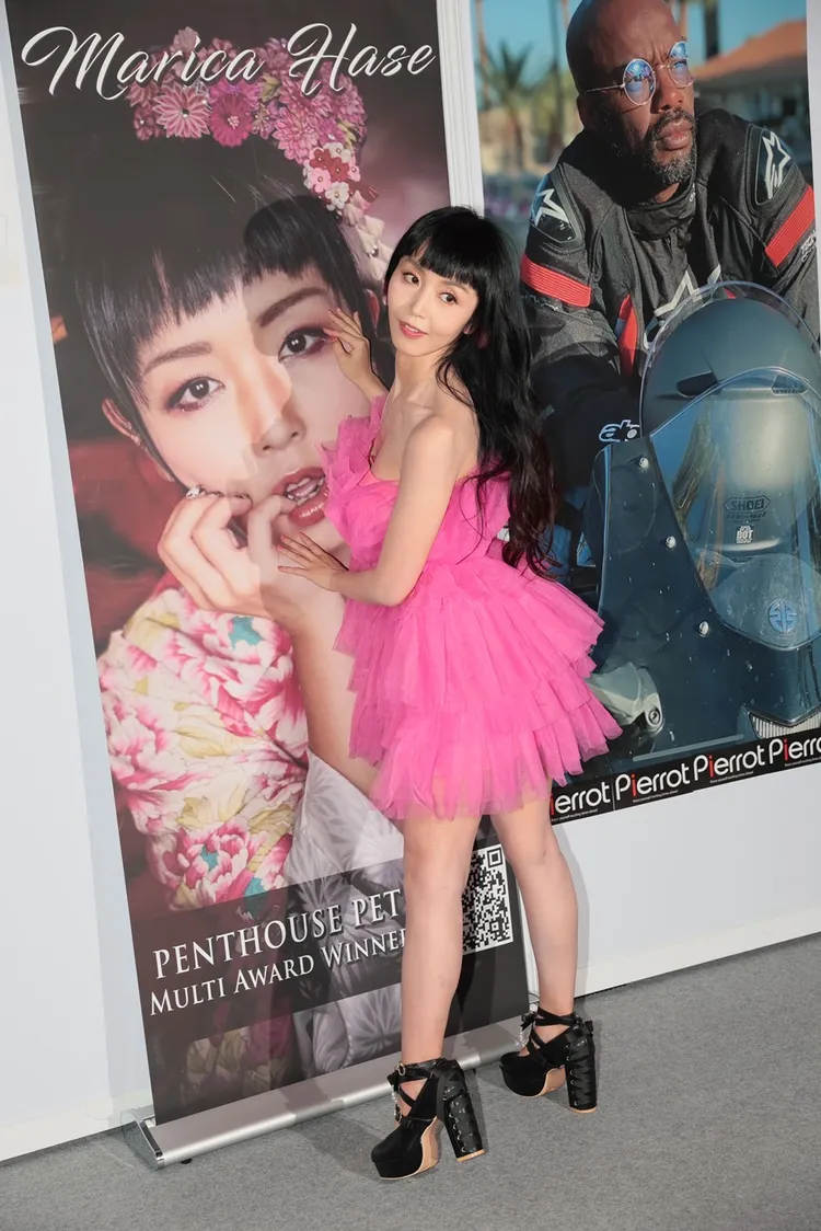 茉莉香深耕美國AV界10年。彭欣偉攝