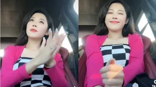 長髮正妹車上嗨扭　活力甜笑好迷人！網暈喊「又初戀了」