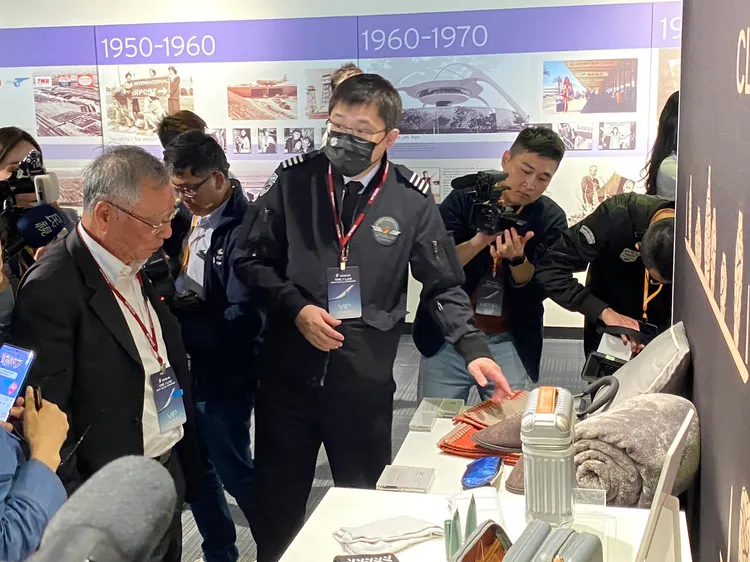 星宇熱鬧首航洛杉磯。陳怡文攝