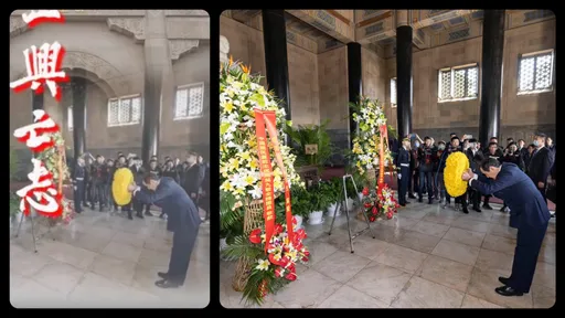 共軍東部戰區吟詩喊「兩岸同根」 見馬英九獻花畫面