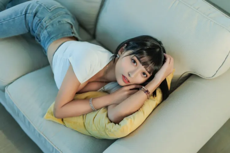 祈錦鈅不吝展露好身材。資料照片