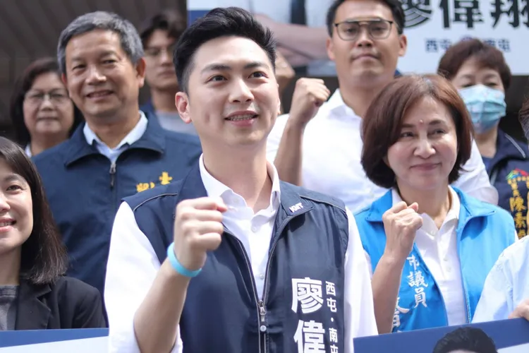 廖偉翔將獲國民黨提名，參選台中市第四選區（西屯、南屯區）立委。資料照片