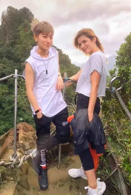 鄭靚歆與采熙交往以來沒吵過架。翻攝采熙IG