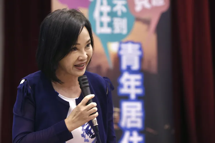 國民黨智庫執行長柯志恩說，徵召應該是綜合評估。資料照片，林林攝