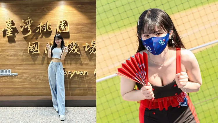 林襄勁敵！南韓女神李多慧來台引發話題。左翻攝臉書Rakuten Girls，右翻攝李多慧IG