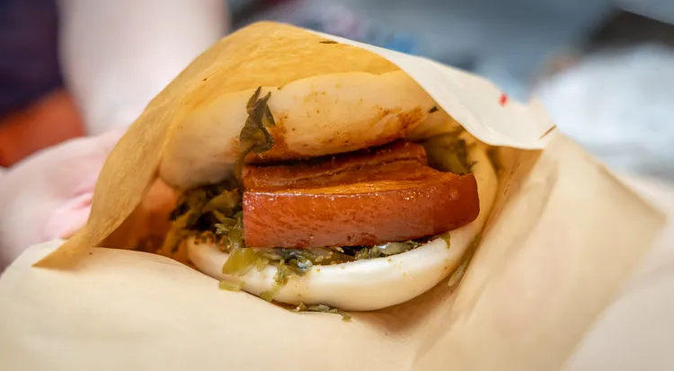 蔡英文指定一定要加很多香菜。總統府提供