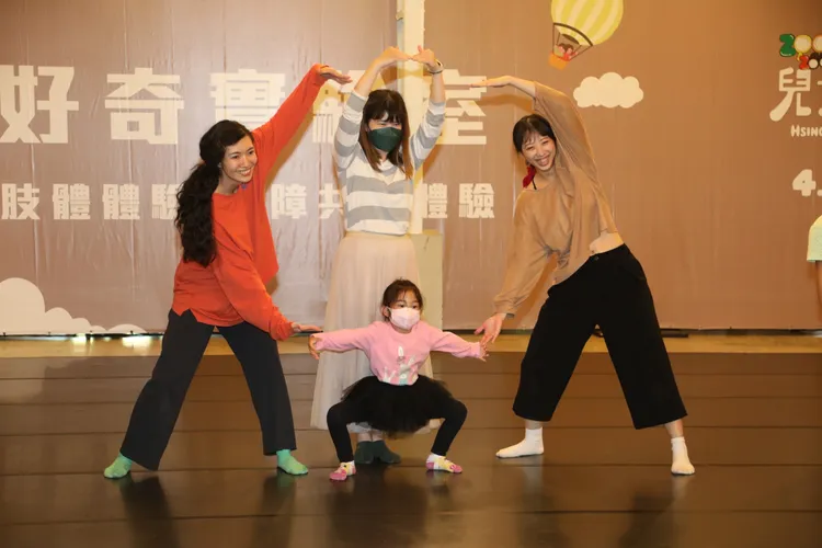 聽障共融體驗。新竹市府提供