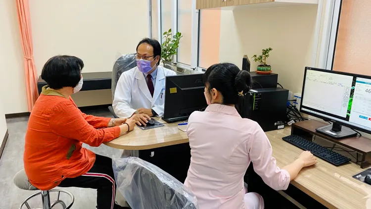 診間重新裝潢，就醫環境更溫馨。王志弘攝