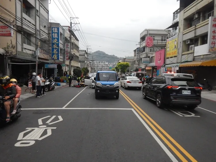 事故現場。民眾提供