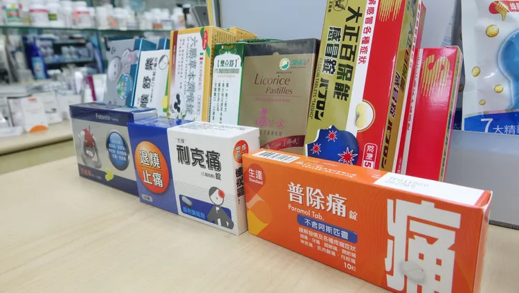我國常見的市售止痛藥主要有2種。資料照，莊宗達攝
