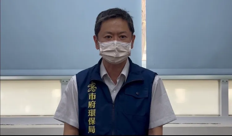 高市環保局稽查科長王健州。讀者提供