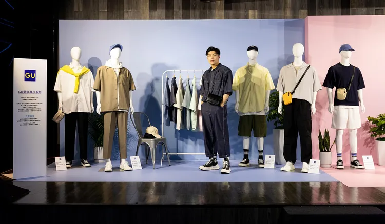 GU男裝「襯衫系列」以不同的版型、多樣的材質與豐豐富色系，讓春夏時尚穿搭更有新意。業者提供