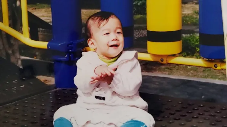 媽媽透露陳冠叡從小就吃不胖。陳建廷提供