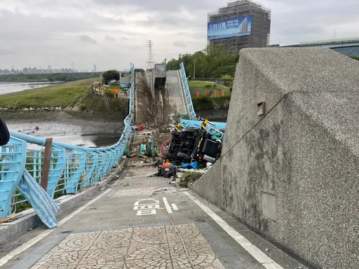觀音坑溪橋崩塌!議員爆丙級廠商施工釀禍 新北水利局發聲了