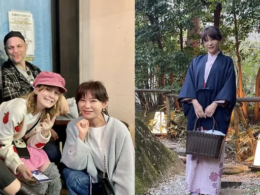 主播洪淑芬遊日被「告白」　賞櫻泡湯充電身心