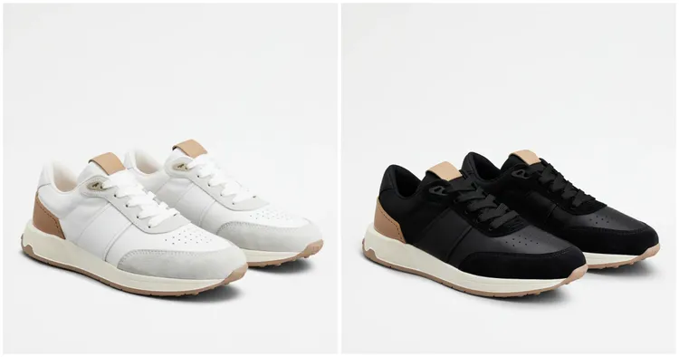 白色運動鞋 NT31,700(圖左)、黑色運動鞋 NT31,700(圖右)